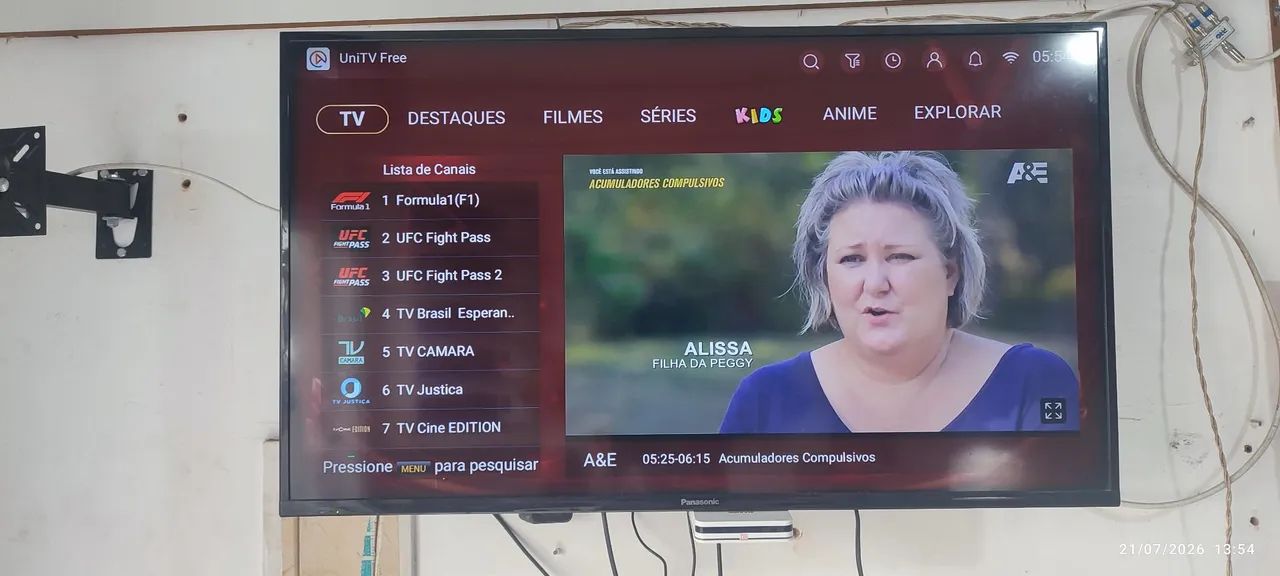 Tv Panasonic 39 polegadas bem conservada!!!  - Foto 5