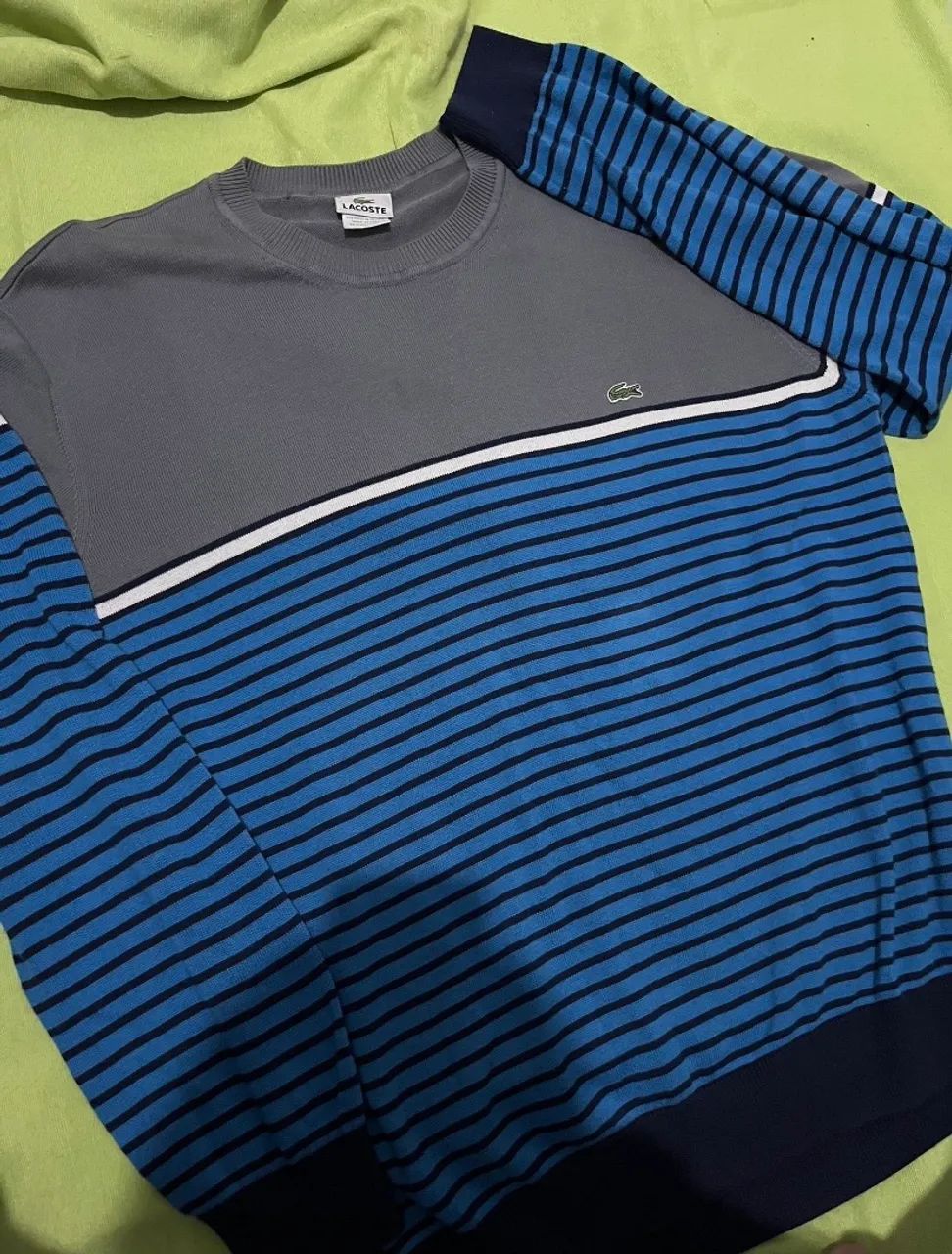 sueter lacoste novo G