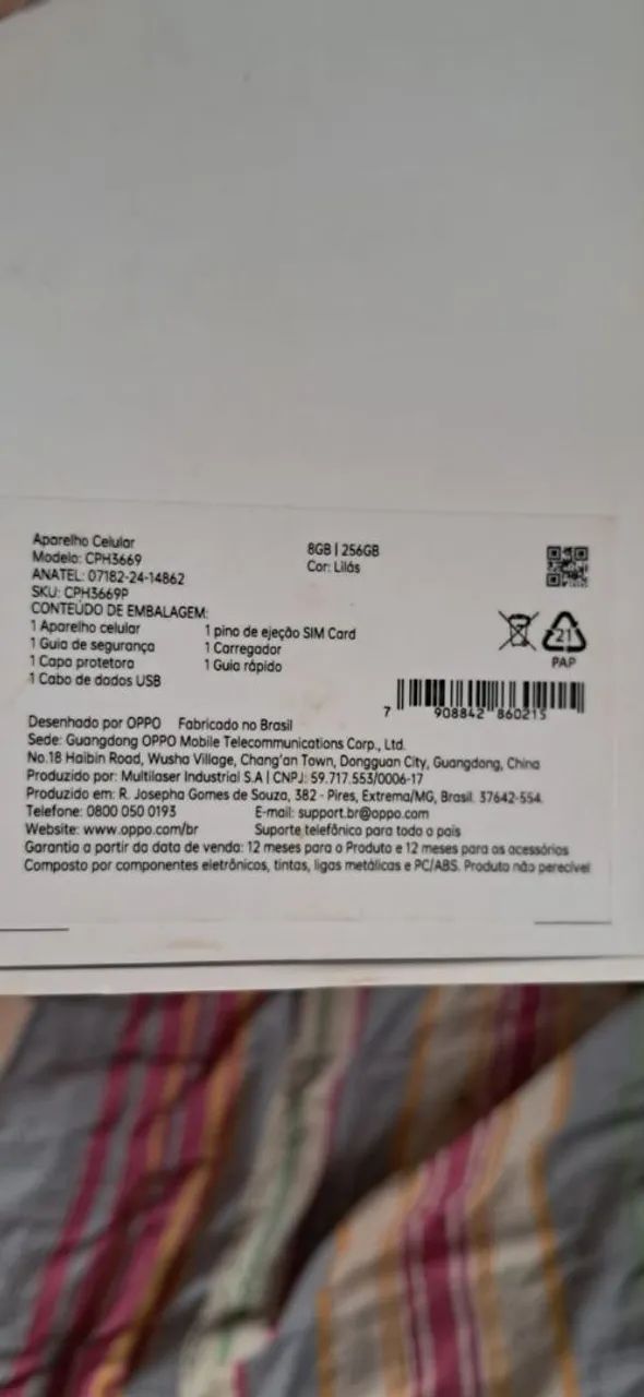Vendo celular oppo A60 256 giga - Foto 2