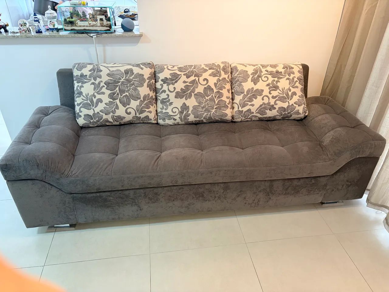 Conjunto poltrona Suede