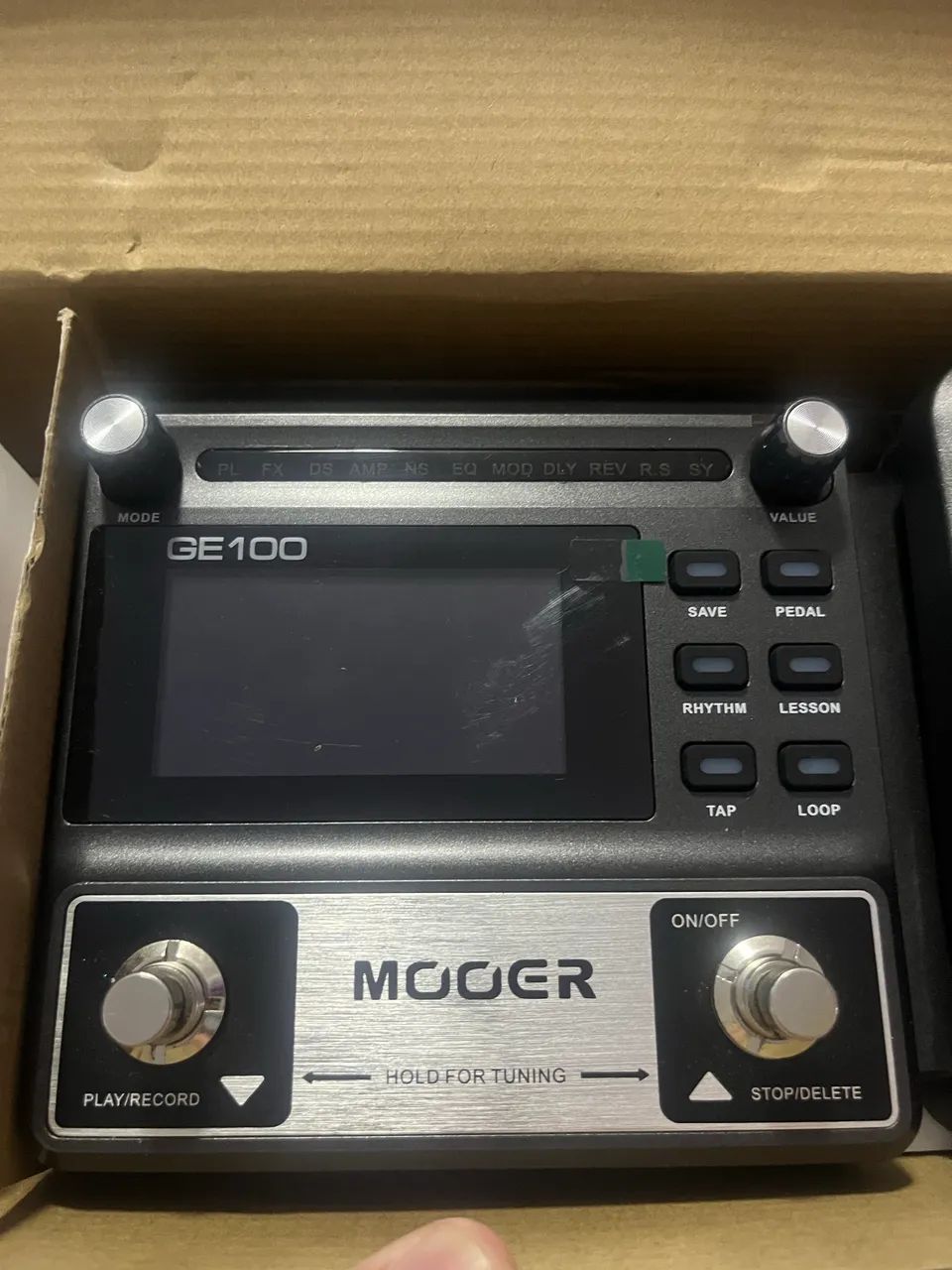 Pedaleira Mooer GE100 Multi Efeitos Guitarra - Foto 3