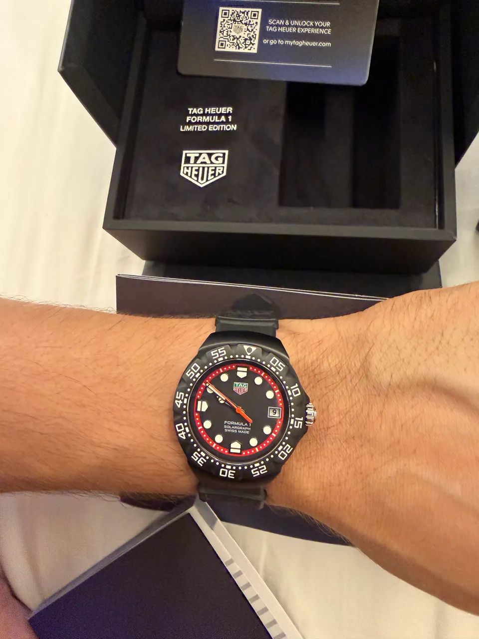 TAG Heuer Formula 1 Solargraph Limited Edition - Edição Limitada (1 de 3.000) - Completo - Foto 2