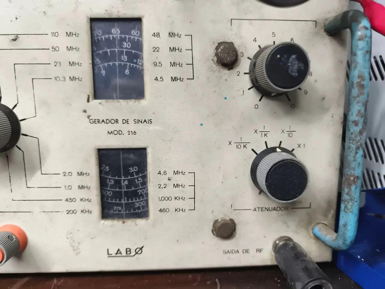 Rf e sinal gerador labo antigo - Foto 2