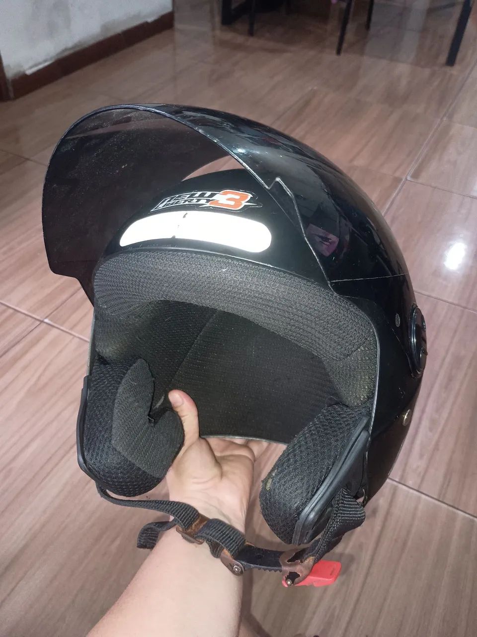 Capacete protork para motocicleta  - Foto 3