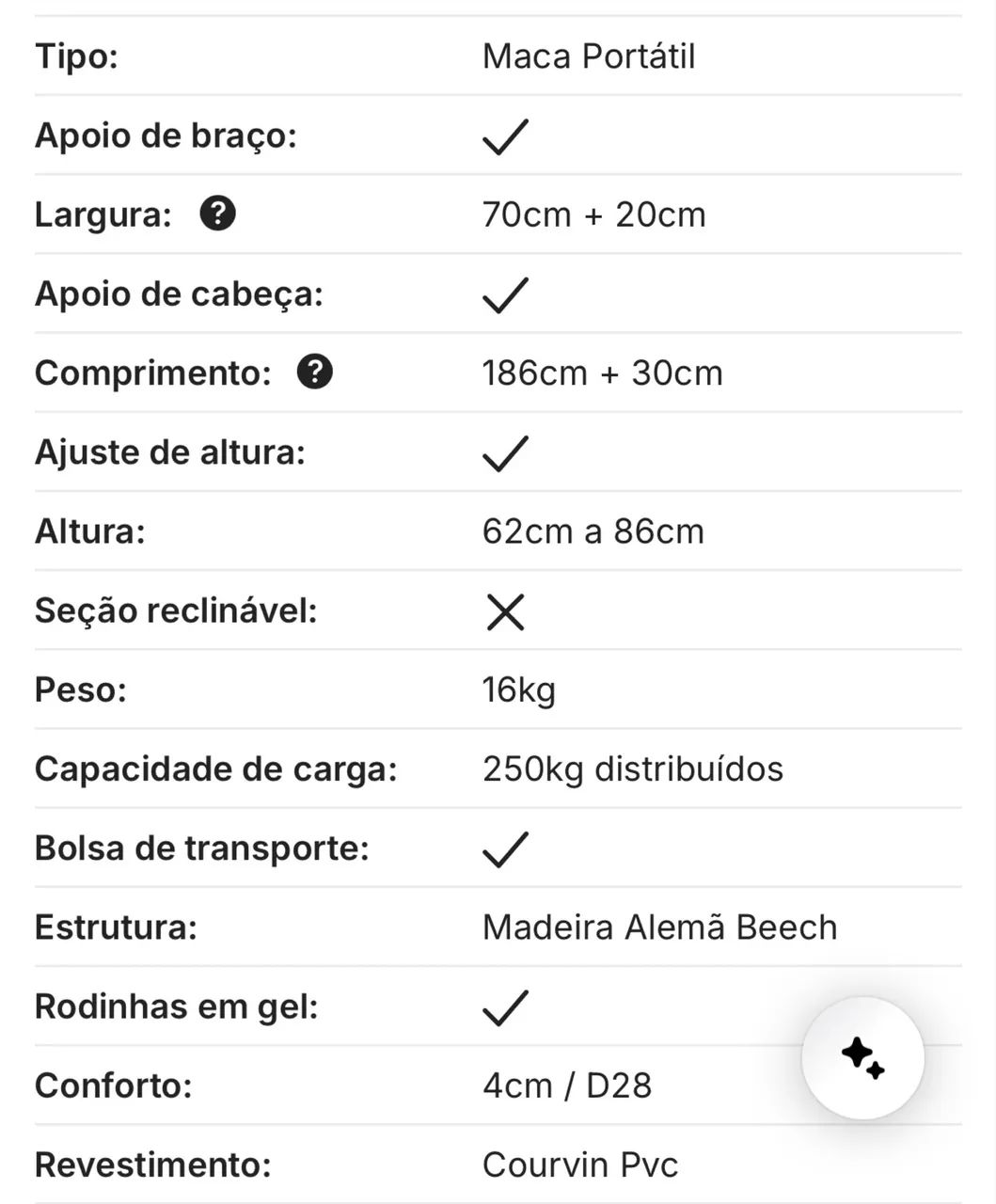 Maca Portátil Premium (Audrey) - Foto 4