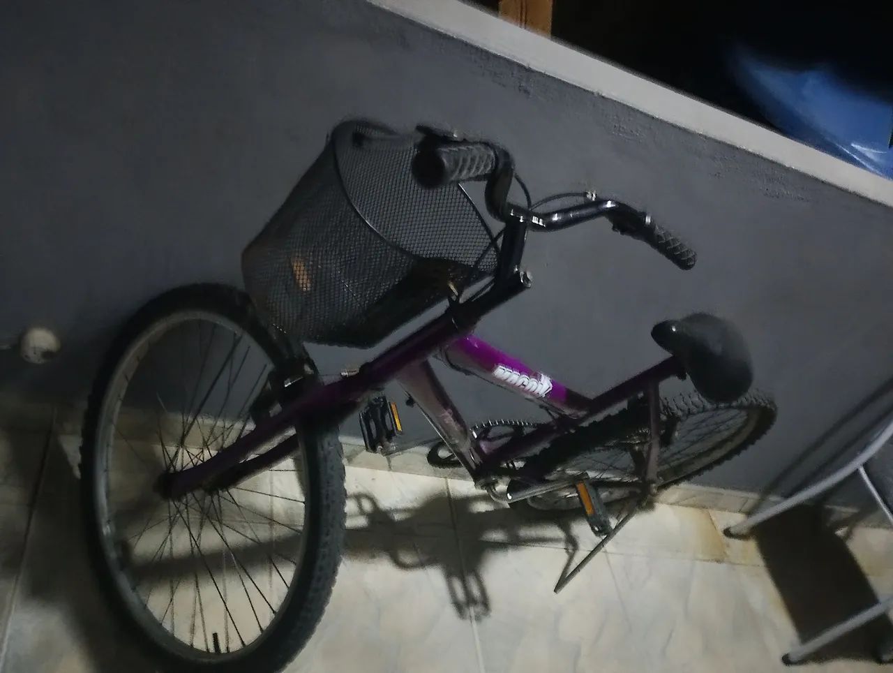 Bicicleta roxa aro 26. - Foto 4