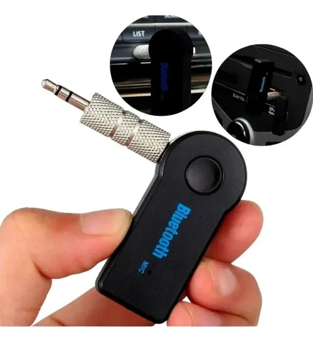 Adaptador Receptor Bluetooth Usb Musica P2 Chamada Som Carro Cor Preto - Foto 3