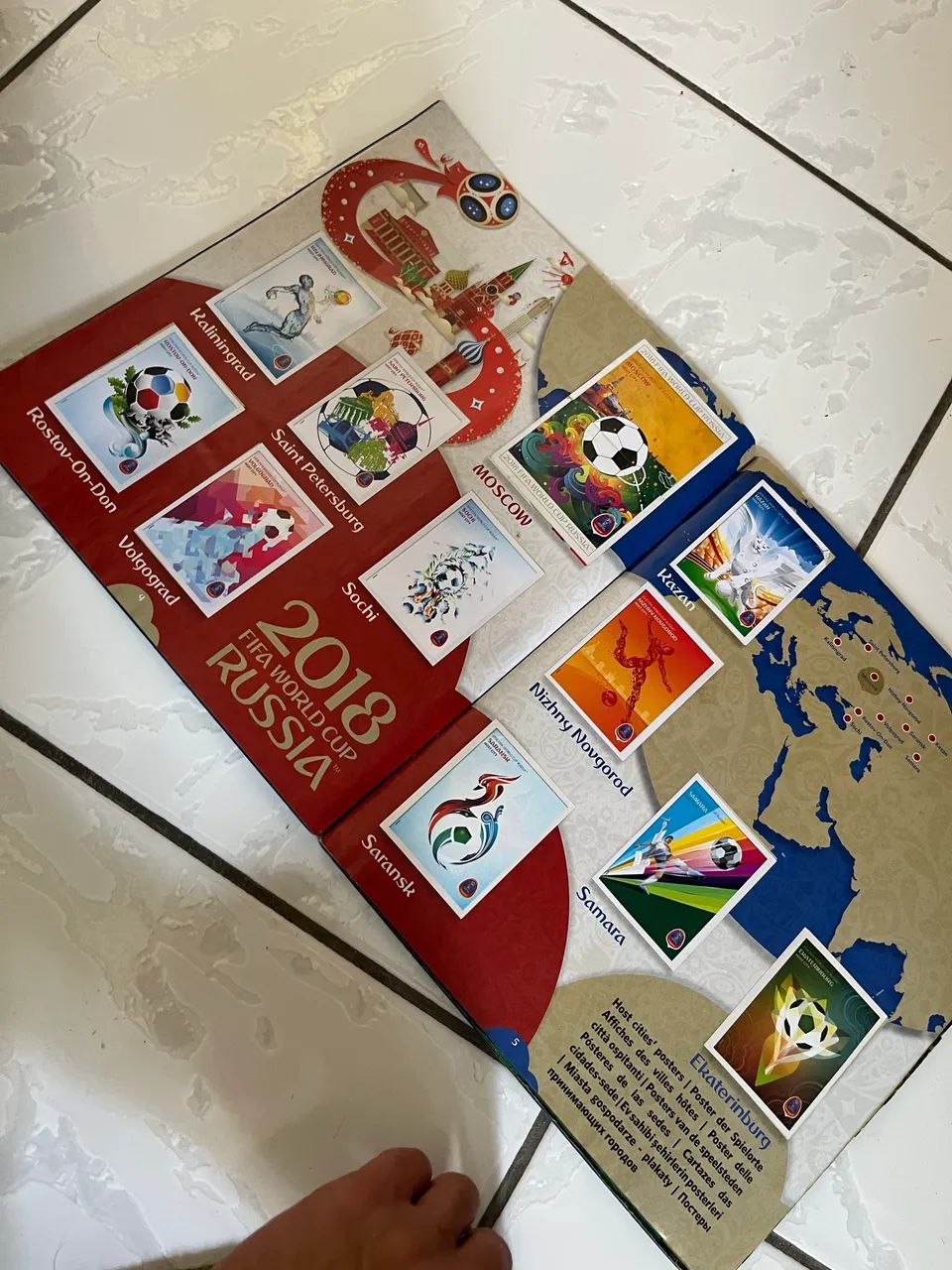ÁLBUM COPA 2018, 90% COMPLETO - Foto 3
