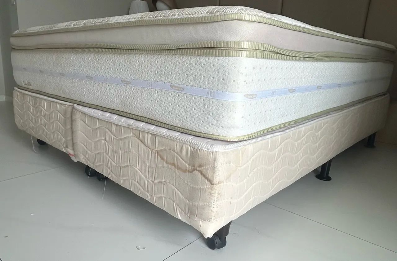 Cama e box queen usado - Foto 2
