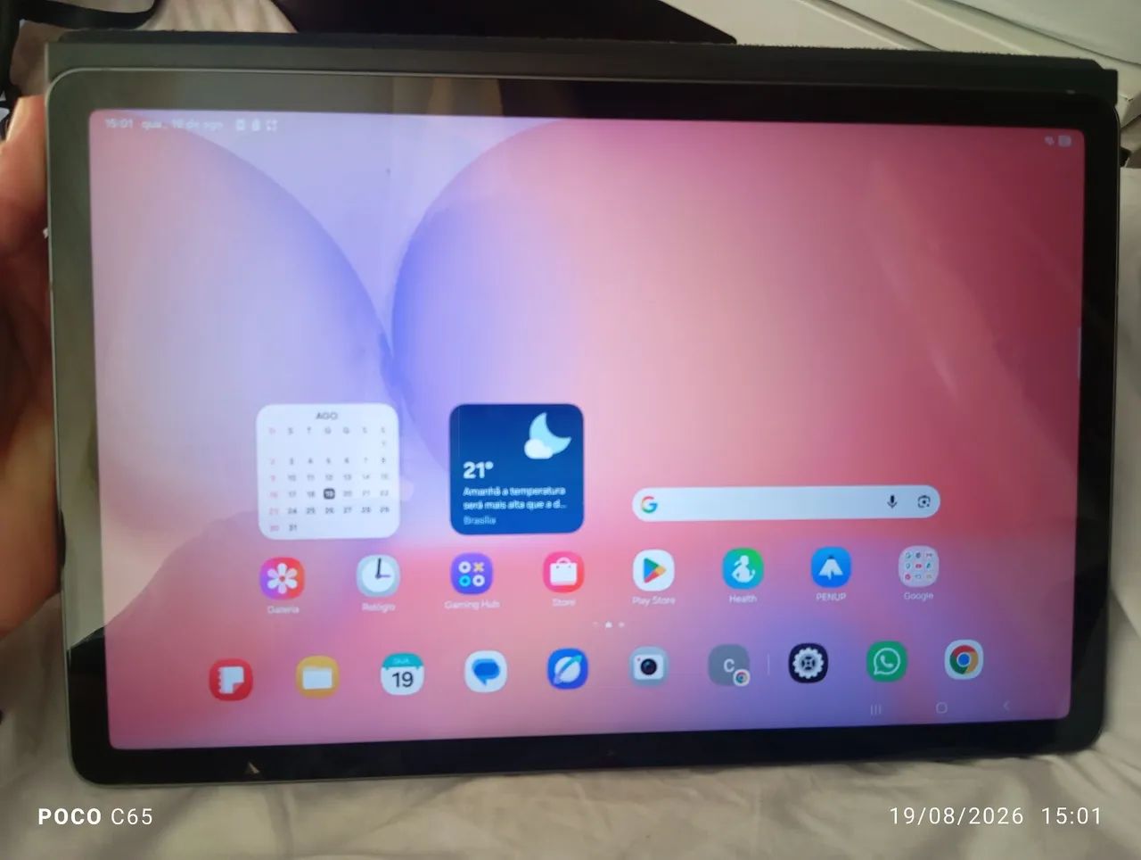 Tablet Galaxy s10 lite 