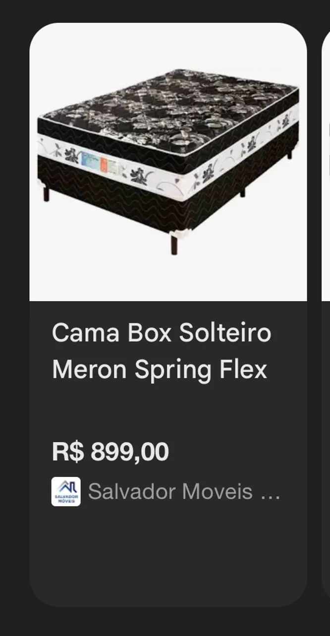 cama box meron solteiro 