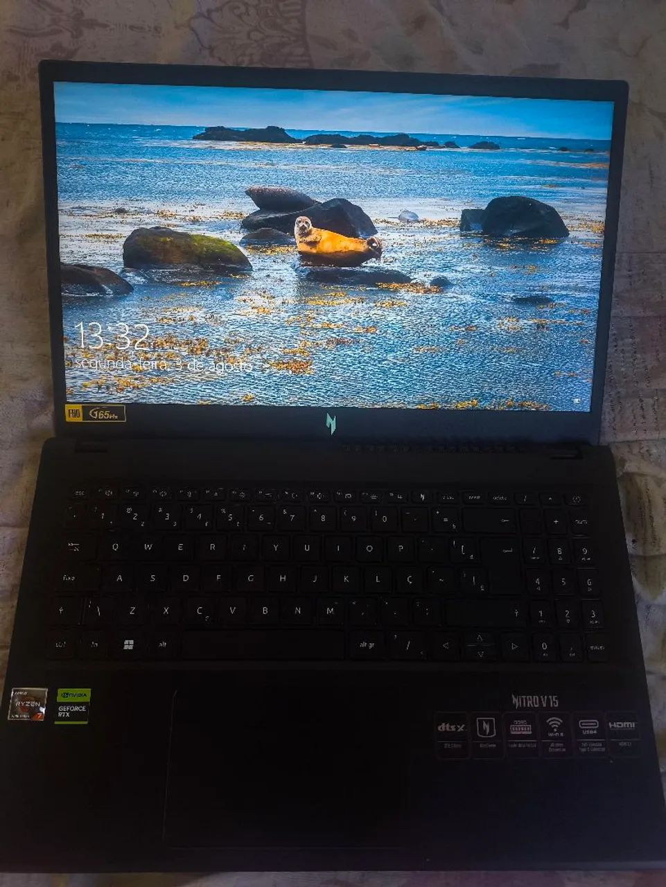 Vendo notebook gamer nitro v15 com uma rtx4050 - Foto 2