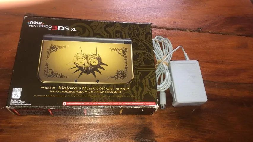 New Nintendo 3ds Xl Legend Of Zelda Majora's Mask (Novo Sem USO