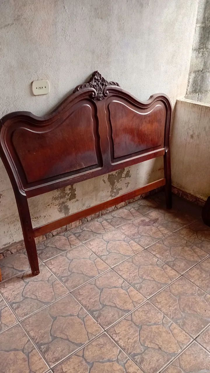 Cama madeira antiga - Foto 2