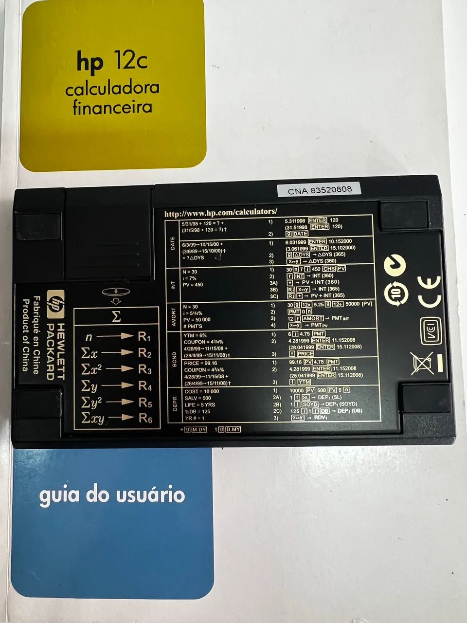 HP 12C Original Hewlett-Packard - Muito conservada  - Foto 4