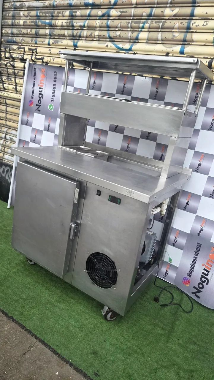 Balcao refrigerado inox codimentadora  - Foto 2