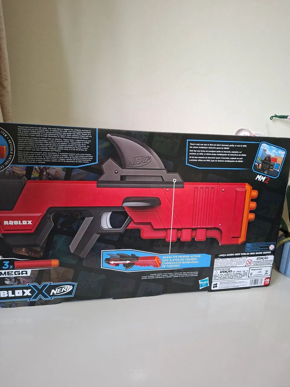 Nerf Sharkseeker Roblox MM2 sem código  - Foto 3