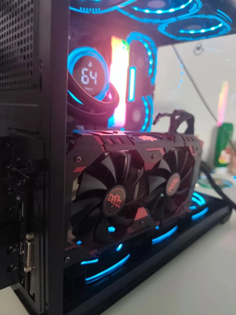 Placa de video Rx 580 8gb Devil  - Foto 4