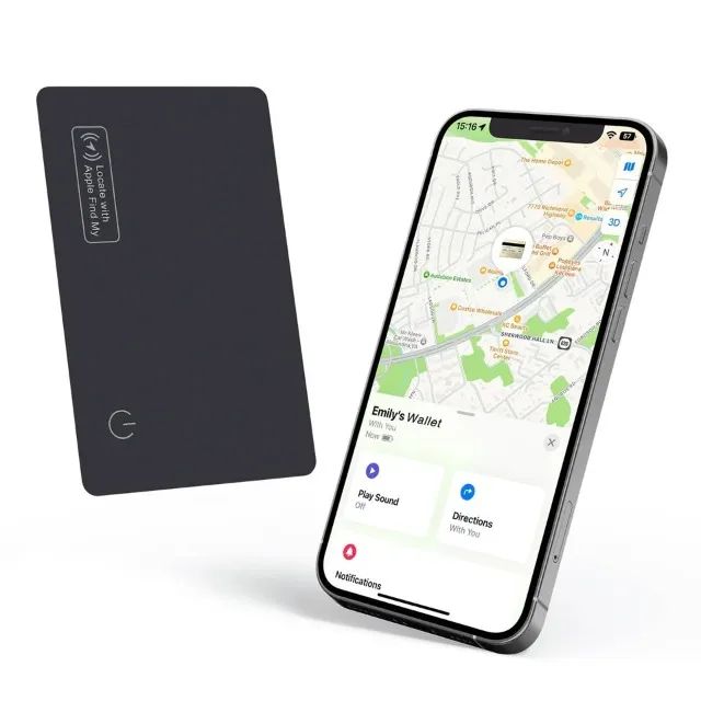 Rastreador Cartão iPhone Find My Phone
