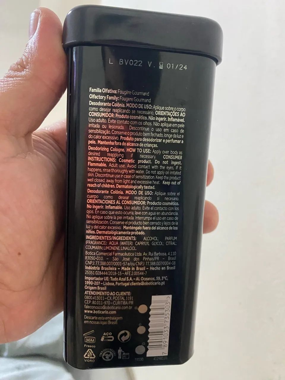 EGEO BOMB BLACK de lata V 01/24 - Foto 5
