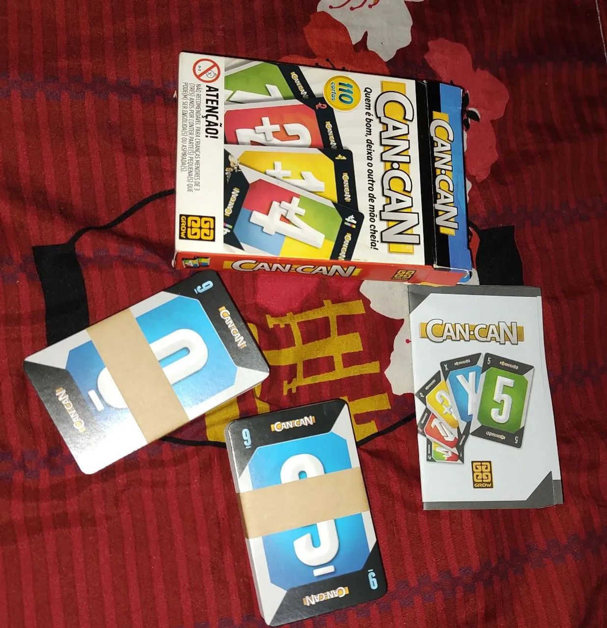 Jogo de Cartas Can-Can Grow Completo na Caixa com Manual (Tipo UNO)! - Foto 2