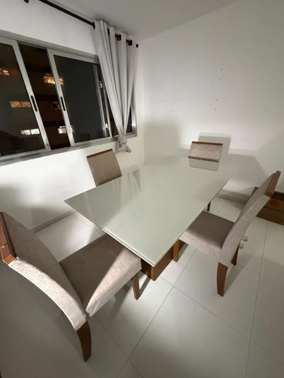 Mesa de jantar retangular 1,6x1,0m - Foto 3