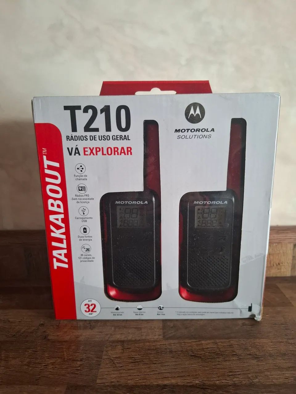Rádios Motorola T210BR Novos