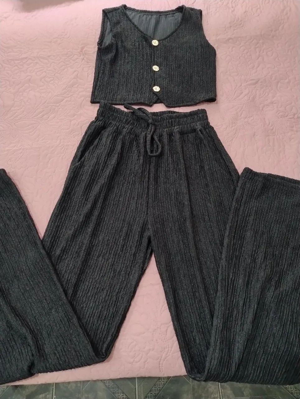 Conjunto feminino de poliéster  - Foto 4