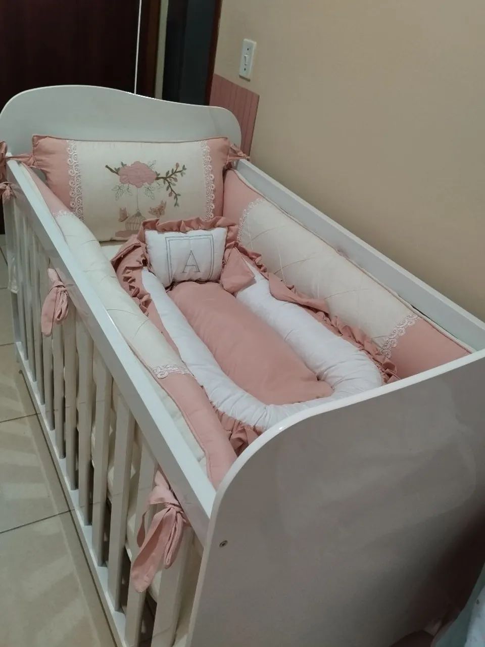 Kit berço bebê menina  - Foto 2