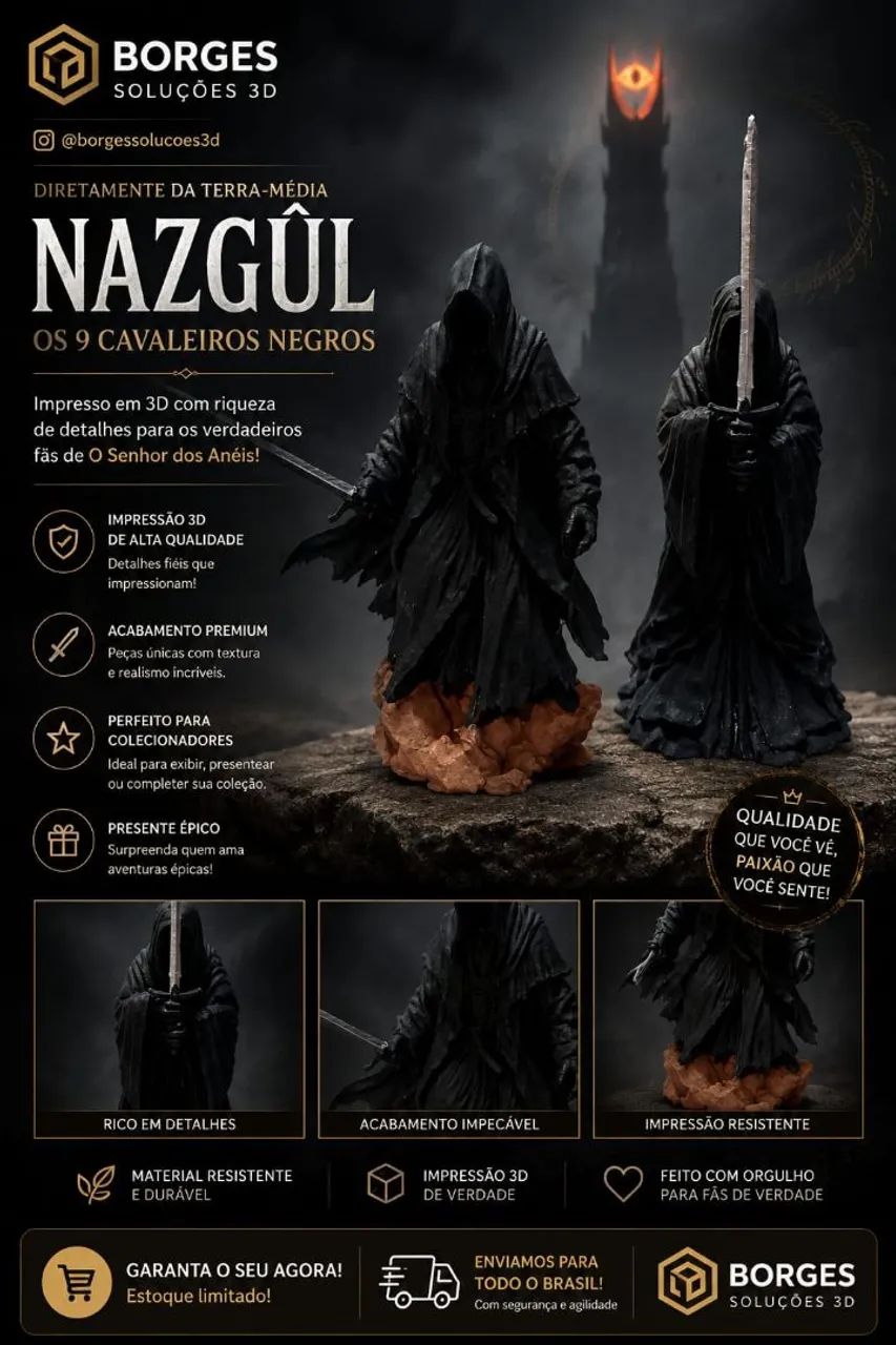 Trabalhamos com impressão 3d 