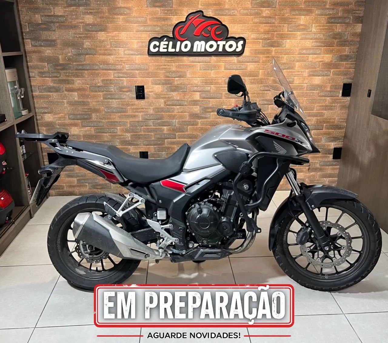 CB 500 X PRATA 2022/2022