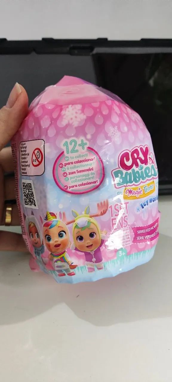 Boneca Cry Babies, Crystal, Ice Word  - Foto 2
