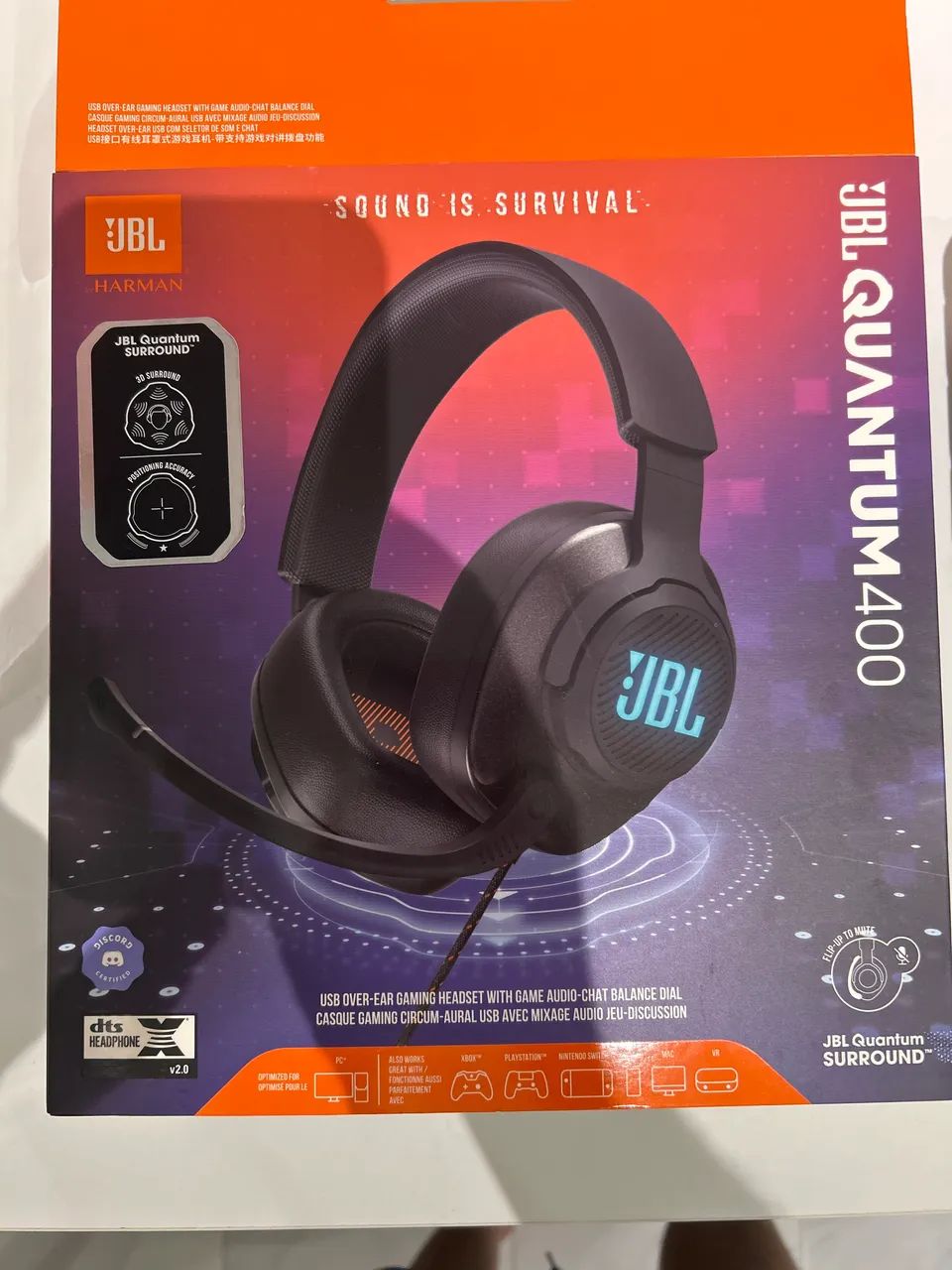 Headphone JBL Quantum 400