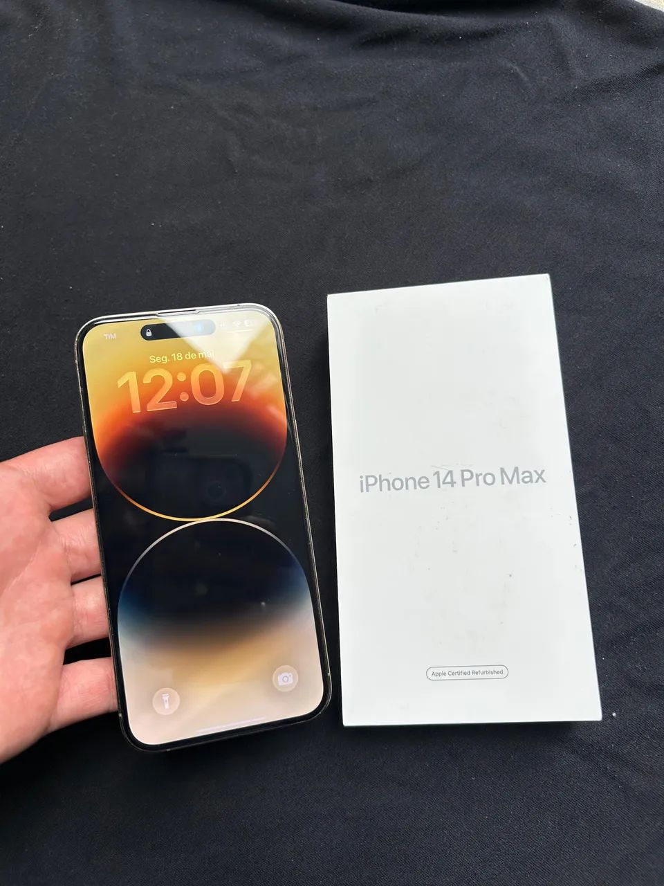 iPhone 14 Pro Max 256GB Gold Muito conservado - Celulares e