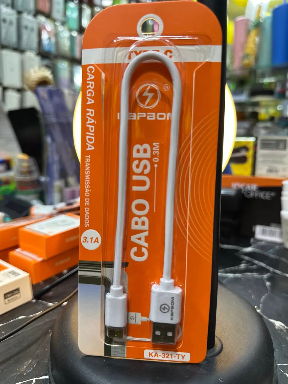 Cabos de Dados V8, Tipo-C e Ios 3.1