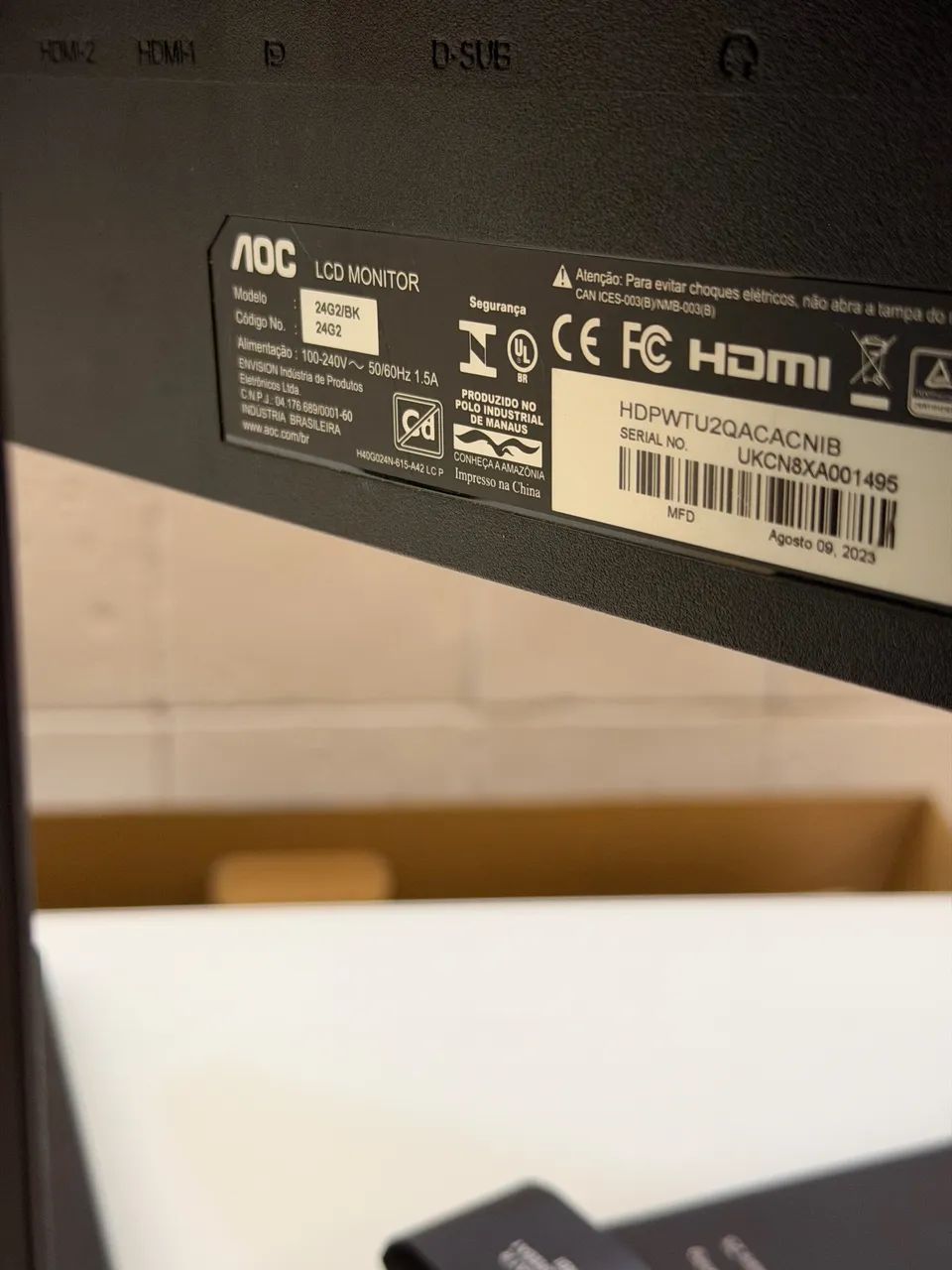 Monitor gamer AOC - Foto 2