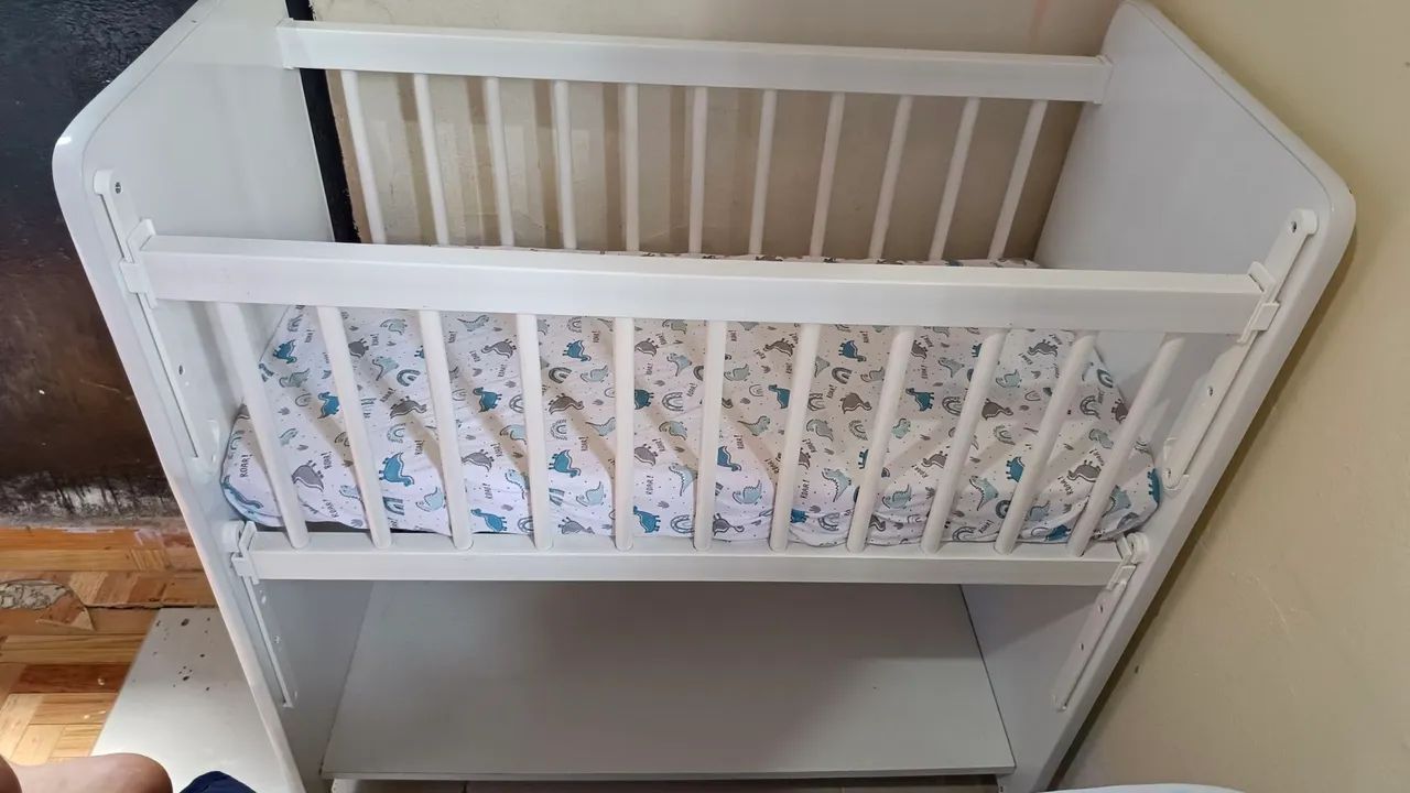 Vendo Mini berço muito bem conservado  - Foto 4