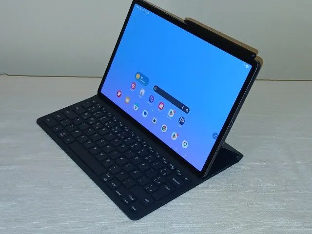 Galaxy Tab S8+ (é o Plus) - Tá zero - Vai com Galaxy AI e Capa Teclado Original - Foto 5