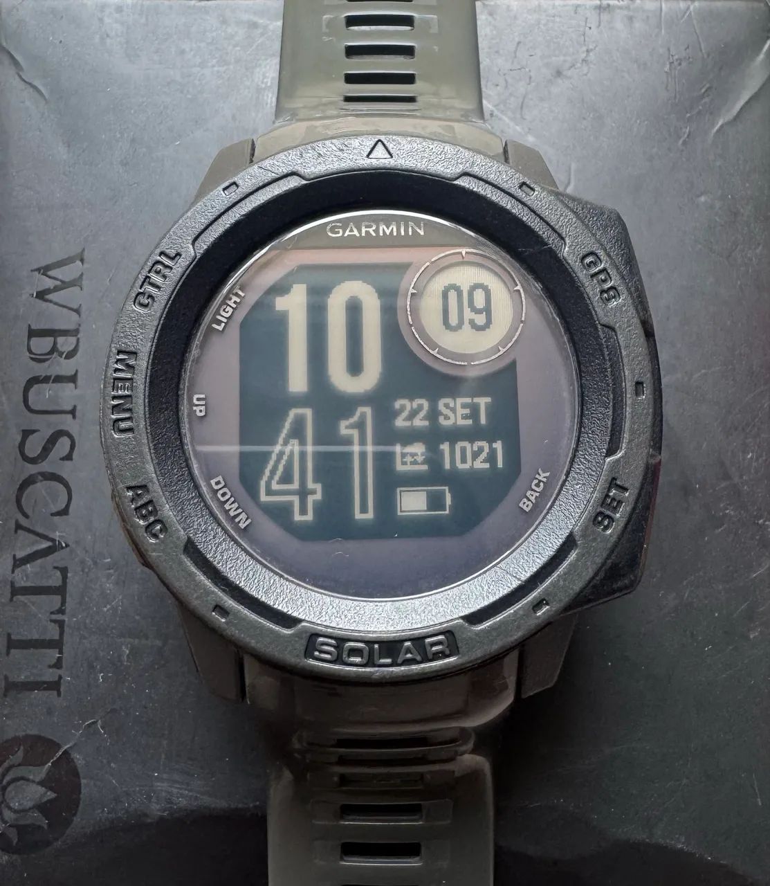 Garmin Instinct SOLAR (leia o anúncio) 