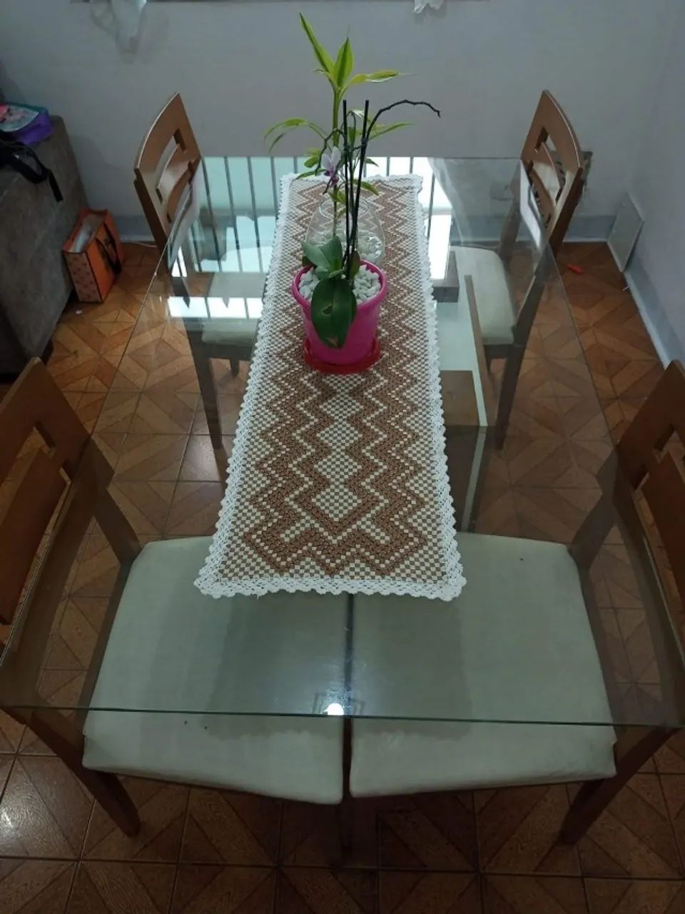 Mesa vidro e rack - Foto 2