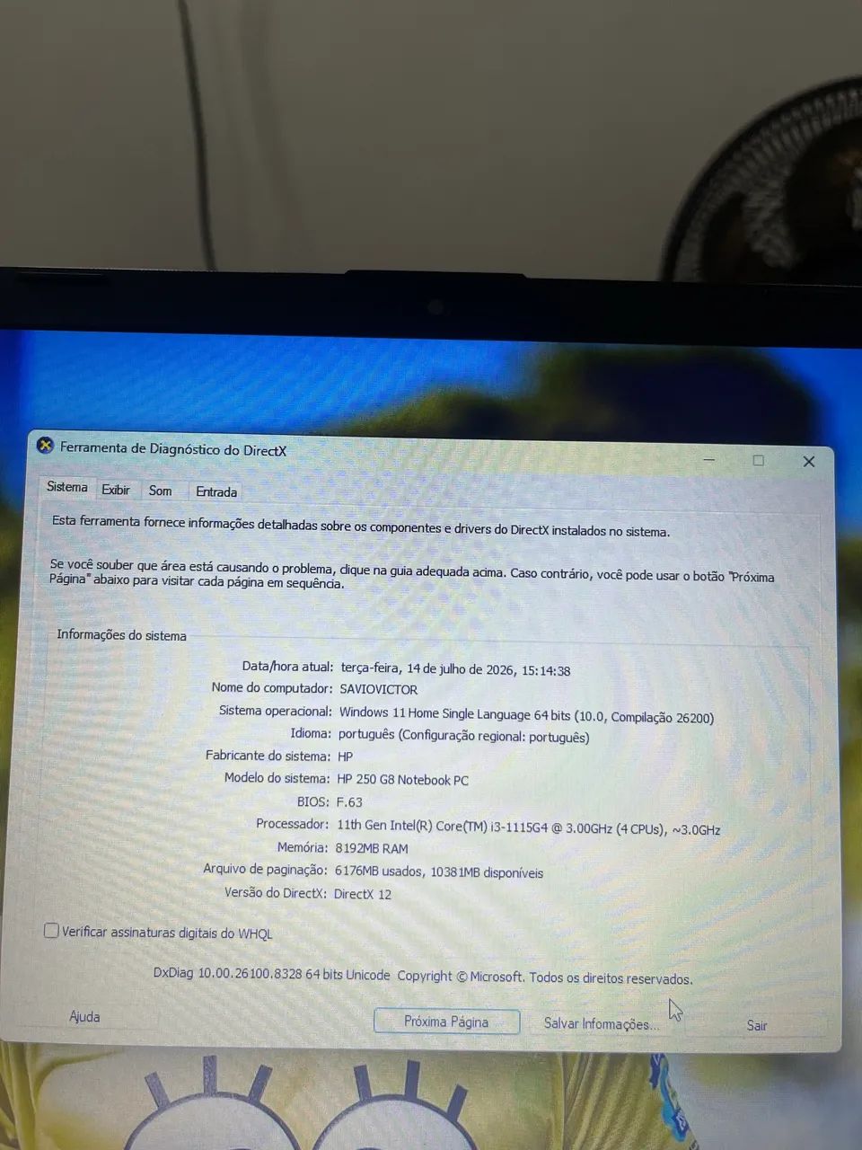 VENDO NOTEBOOK HP 256 G8  - Foto 3