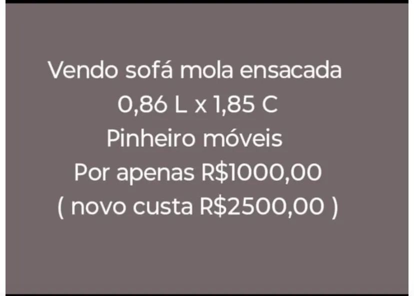 Sofá com molas ensacadas. - Foto 4