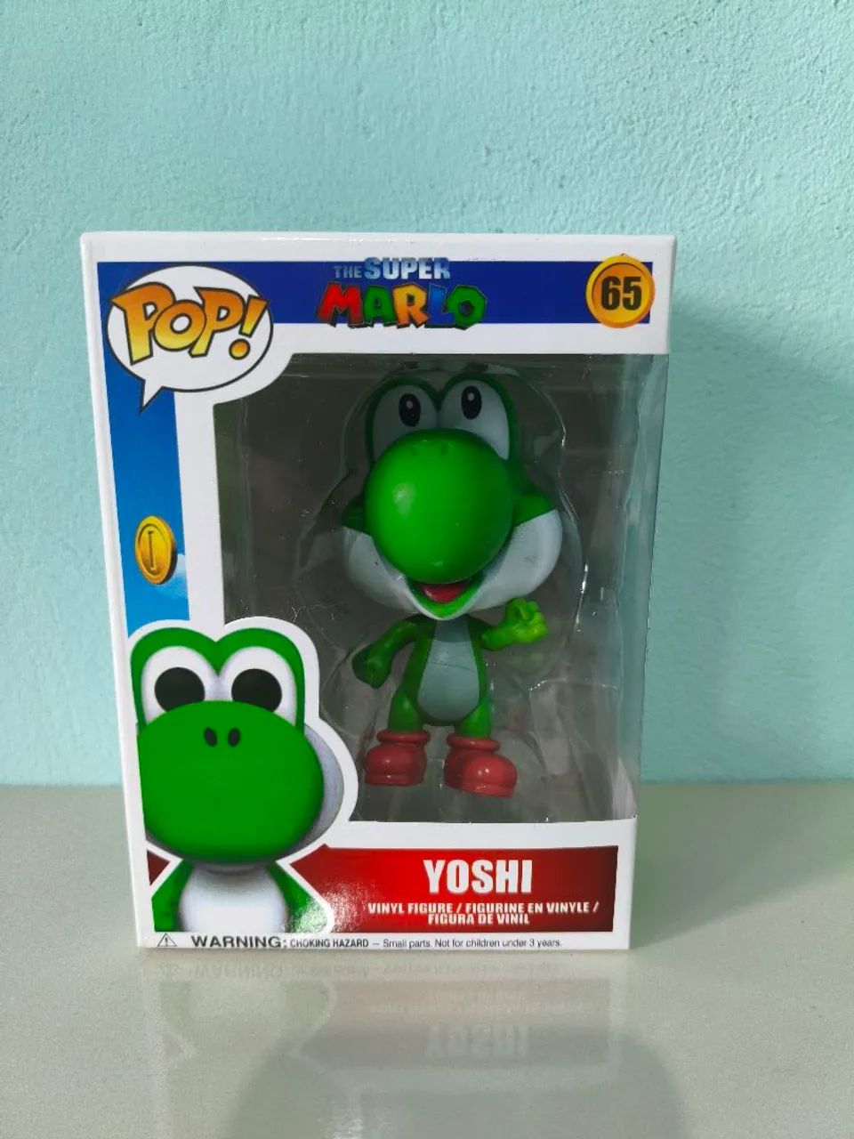 Funko Pop Yoshi do Super Mario Bros 