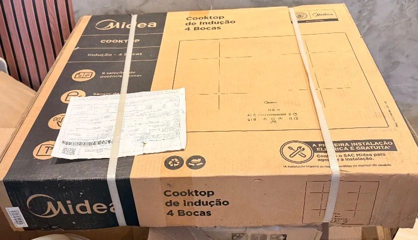 Cooktop de indução 4 bocas Midea - Foto 2