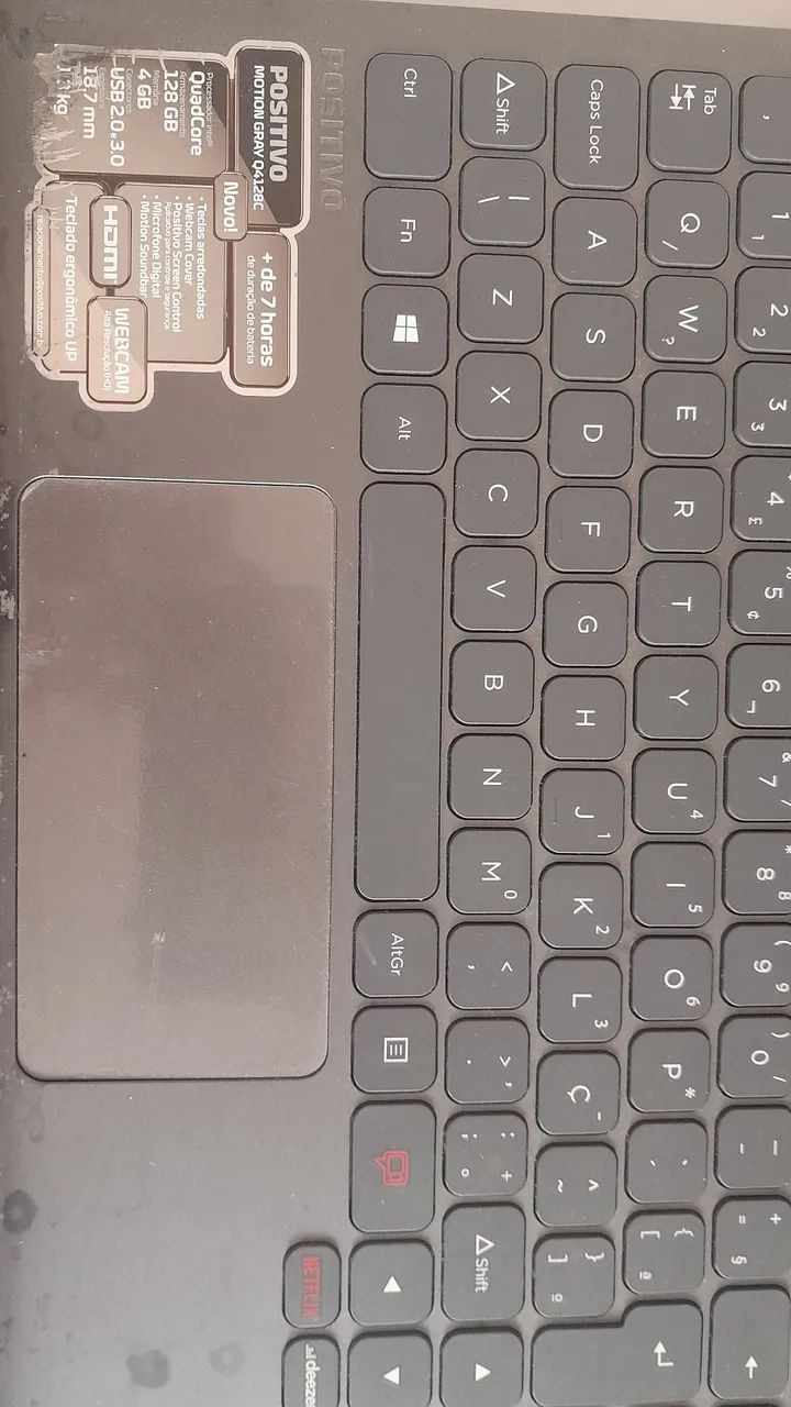 Notebook Positivo Motion 128G. 4g RAM - Foto 2