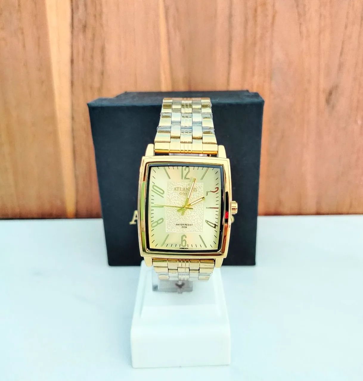 Novo atlantis gold original relógio de pulso  - Foto 4