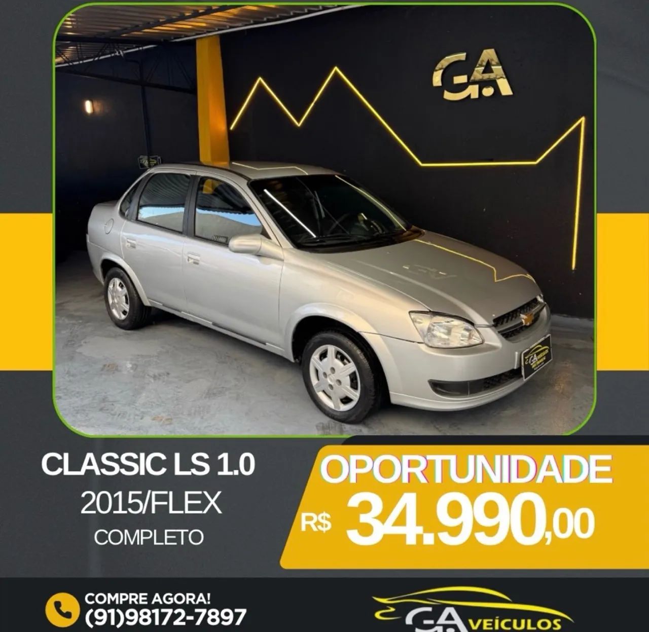Chevrolet Classic LIFE/LS 1.0 VHC FLEXP. 4P 2015