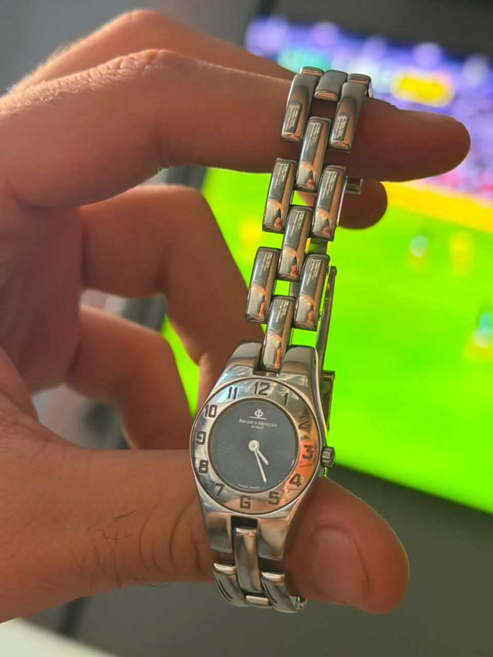 Relogio baume & mercier staynless still 