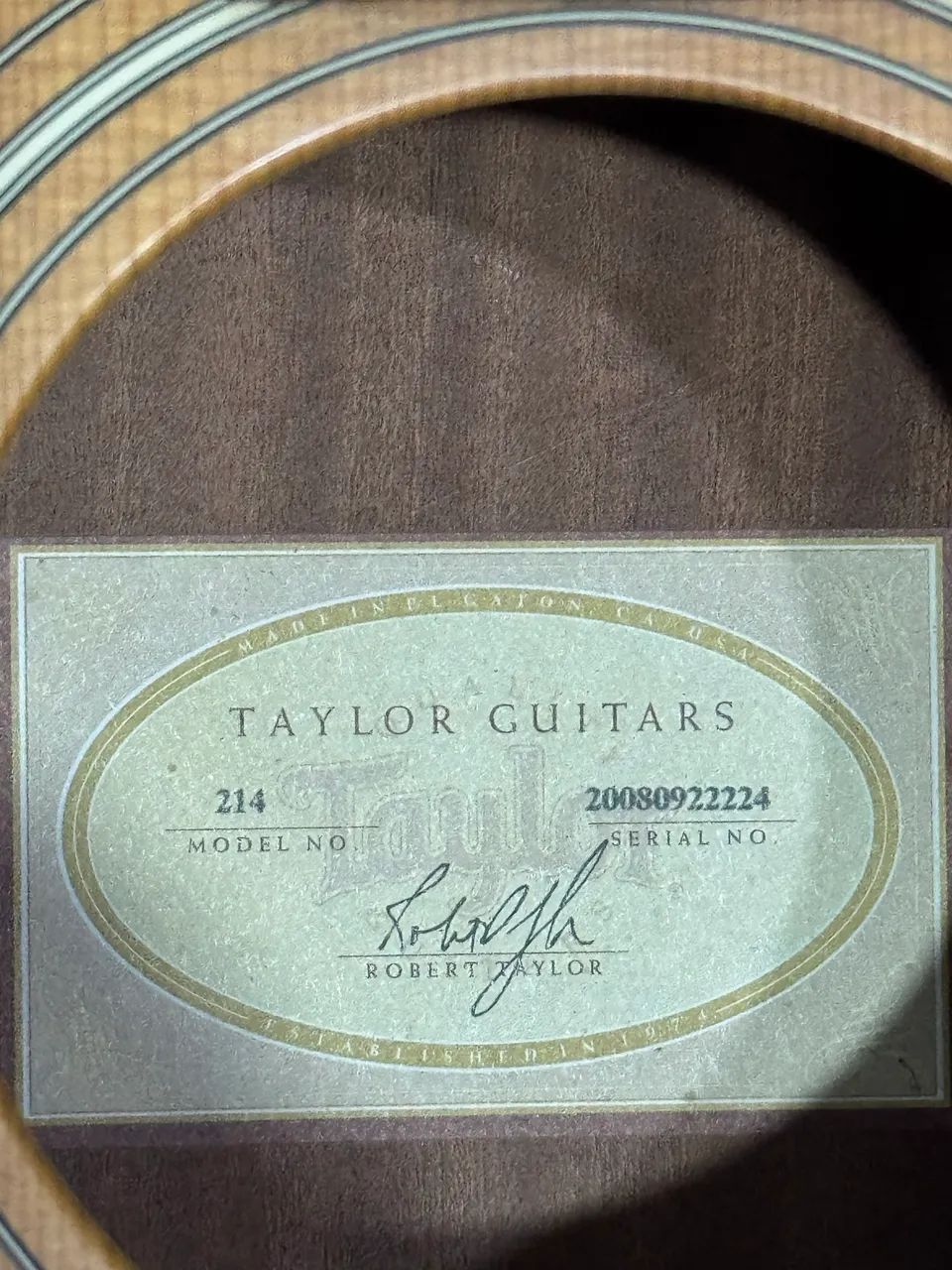Violão Taylor 214 Americano - Foto 3