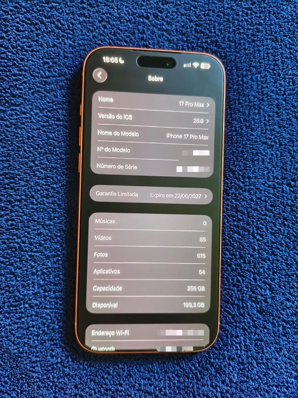 iPhone 17 Pro Max com 1 mês de uso - Foto 2